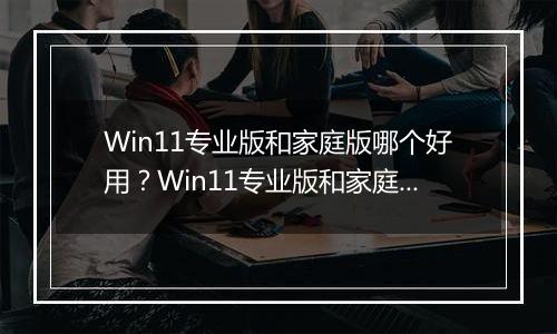 Win11专业版和家庭版哪个好用？Win11专业版和家庭版对...